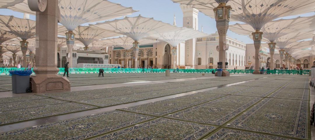 karpet baru masjid nabawi